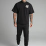 SikSilk - Black Cargo Joggers